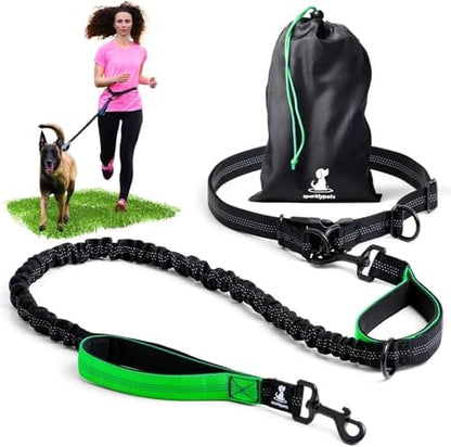 SparklyPets Hands Free Dog Leash, Medium & Large Breeds by SparklyPets