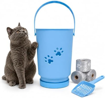 Cat Litter Disposal Pail by Unknown