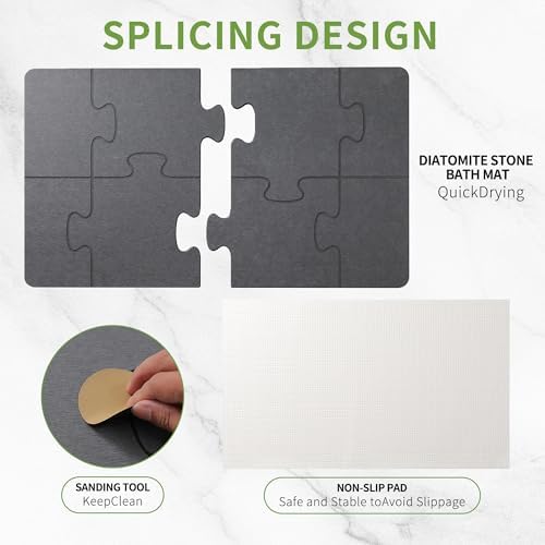 Stone Bath Mats for Bathroom - Image 4