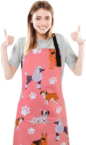 Dog Grooming Waterproof Apron by XLSXEXCL