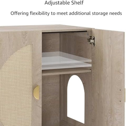 unipaws Tall Cat Litter Box Enclosure - Image 6