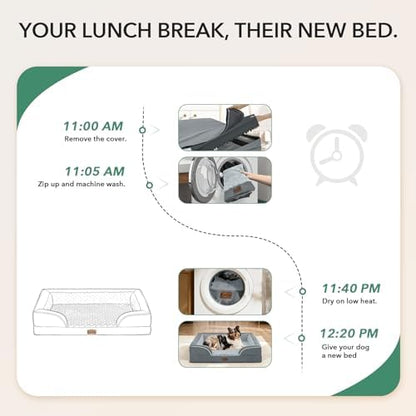 Waterproof Orthopedic Dog Bed for Medium Dogs - Image 4