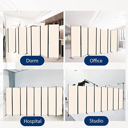 8 Panel Wide Room Divider Wall Screen - Image 6