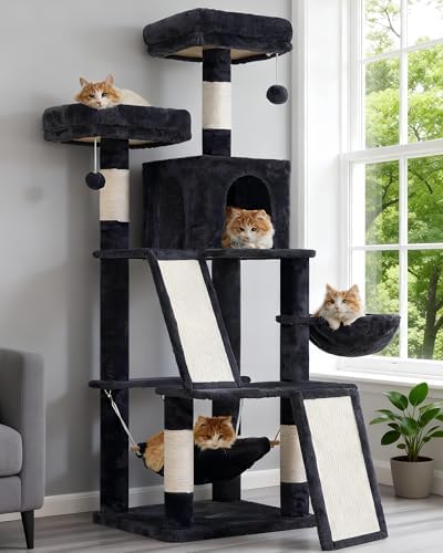 Gitelsnour Cat Tree Tower Multi-Level by Gitelnour