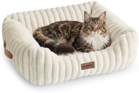 ZOMISIA Orthopedic Large Cat Bed by Zomisia