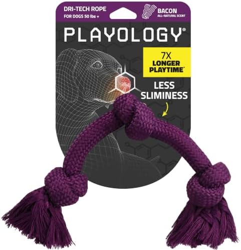 Playology Tug Rope Dog Toys for Large Breed Dogs by Playology