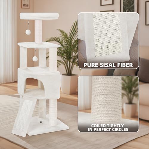 HUITREE 45in Cat Tree Tower - Image 4