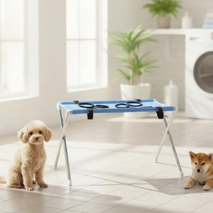 Pet Grooming Stand with Stable Metal Frame - Image 5