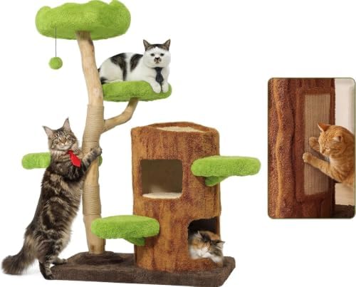 57’’ Cat Tree, Large Cat Tower by NBYSGO