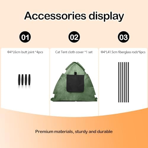 Portable Pet Tent, Full-Enclosure Zippered Mesh, Indoor & Outdoor - Image 7
