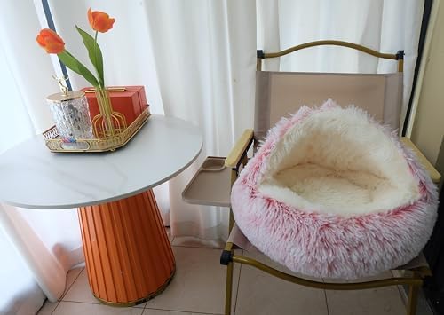 ZaneSun Calming Round Dog Bed & Cat Cave - Image 6