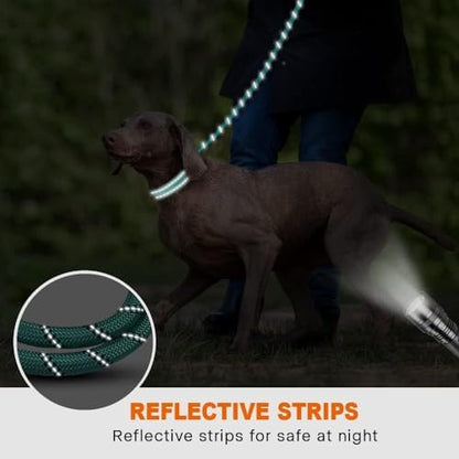 Taglory Rope Dog Leash for Medium Large Dogs, 5 FT Padded Handle - Image 5
