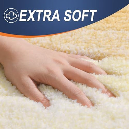 OLANLY Bathroom Runner Rug 47x17, Extra Soft Absorbent Microfiber Bath Rugs - Image 3