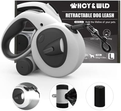 4-in-1 Retractable Dog Leash by HCY%26WLD
