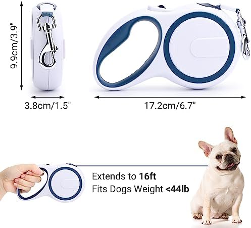 Segarty Extendable Leash, 16ft Heavy Duty Walking Dog Retractable Leash - Image 2