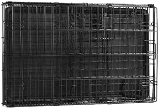 Amazon Basics Portable Metal Wire Dog Crate - Image 4