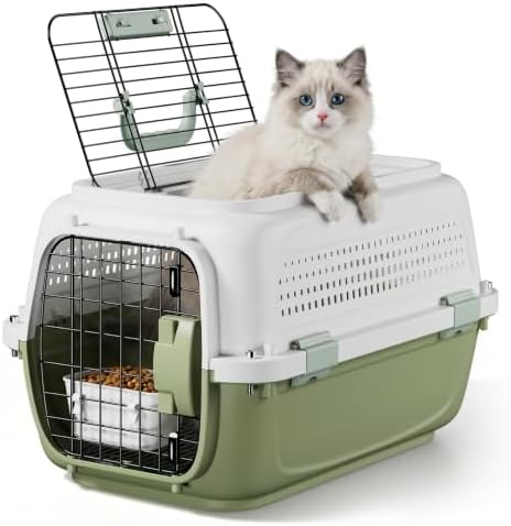 22.5" Hard Shell Cat Carrier, Pet Carrier by Unknown