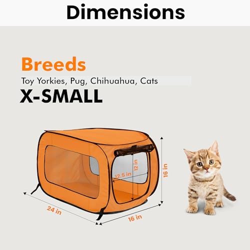 Portable Collapsible Pop Up Kennel - Image 2
