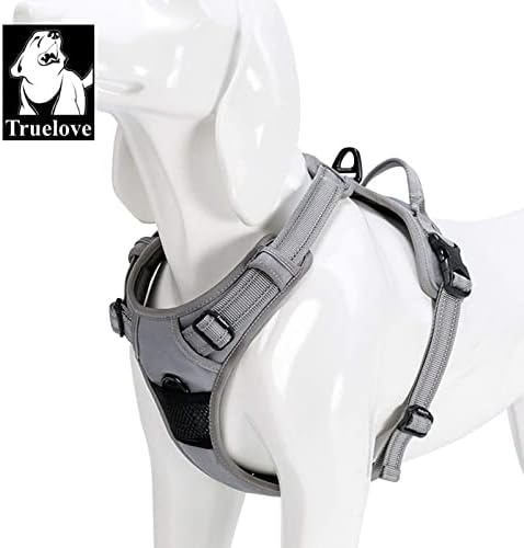 TRUE LOVE Adjustable No-Pull Dog Harness Reflective Pup Vest Harnesses - Image 6