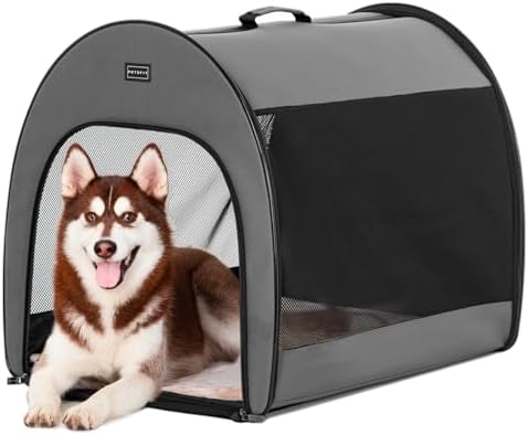 PETSFIT Soft Dog Crate, Dog Crate Travel by Petsfit