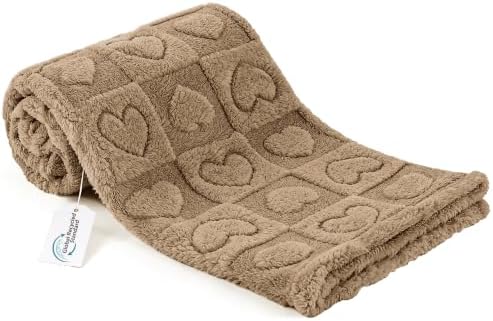 gogobunny Pet Blanket for Dogs Cats, 300GSM Ultra Soft Coral Fleece Blanket by gogobunny