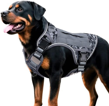 Heavy-Duty Tactical Dog Harness by Bruvoalon