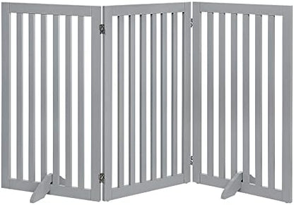 unipaws 36”H Free Standing Pet Gate by unipaws