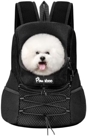 Pawaboo Pet Dog Front Carrier Backpack by Pawaboo