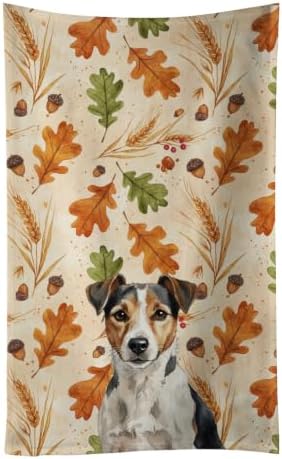 Caroline's Treasures Russell Terrier Dogs Kitchen Towel 15x25 in by CarolinesTreasures