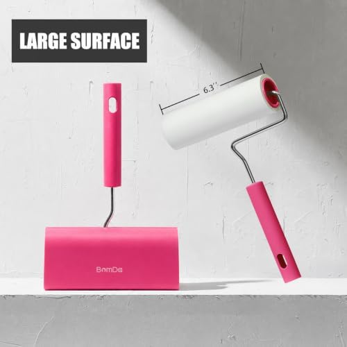 Extra Sticky Large Surface Lint Roller, 6.3''Wide Roller - Image 2