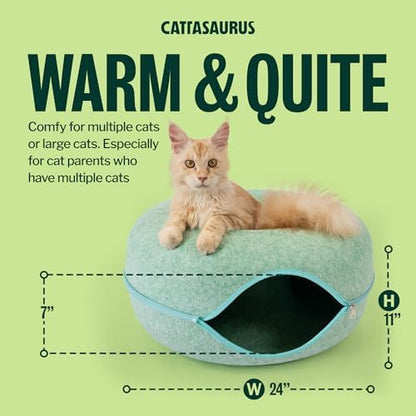 Cattasaurus Peekaboo Cat Cave Donut - Image 6