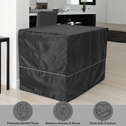 MidWest Homes for Pets Large Dog Crate Cover, Machine Washable - Image 3