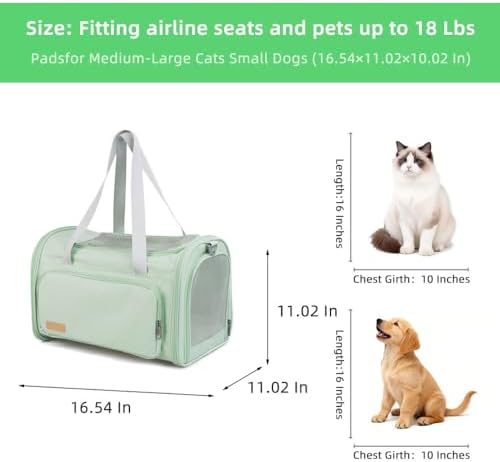 Cat Carrier Soft Sided Dog Carrier - Image 3