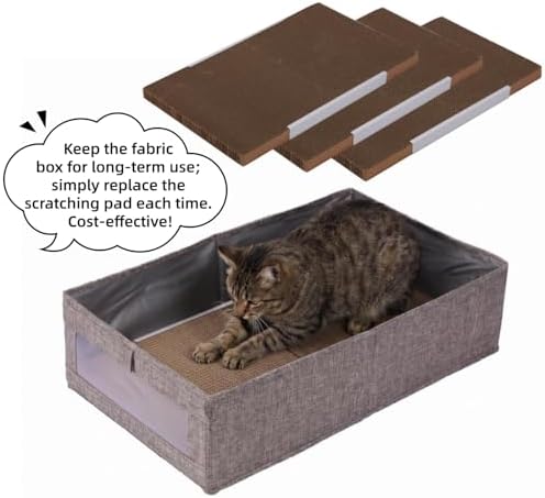 SHENGOCASE 13x21.5 Inch Extra Large, Reversible Scratching Board Cardboard - Image 6