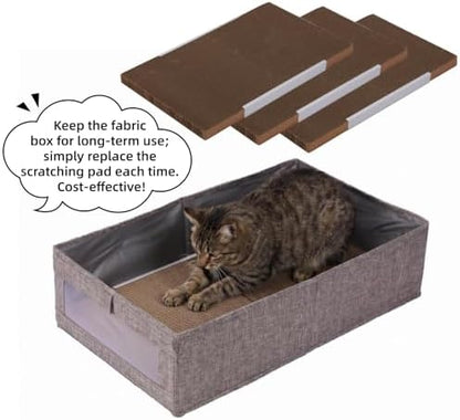 SHENGOCASE 13x21.5 Inch Extra Large, Reversible Scratching Board Cardboard - Image 6