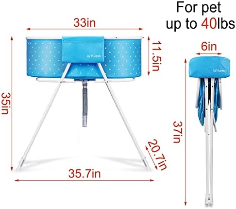 Furesh Portable Foldable Dog Bathtub - Image 4