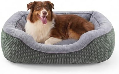 INVENHO Large Dog Beds Large Sized Dog, Washable Orthopedic Warming Soft by INVENHO