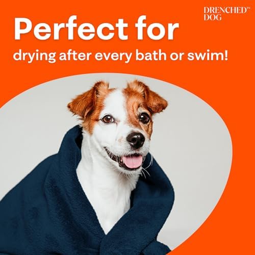 Drying Towel for Small and Medium Dogs, 32 x 21.6 in - Image 2