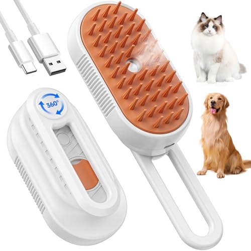 SILVLF Cat Steam Brush, Foldable Handle by Unknown