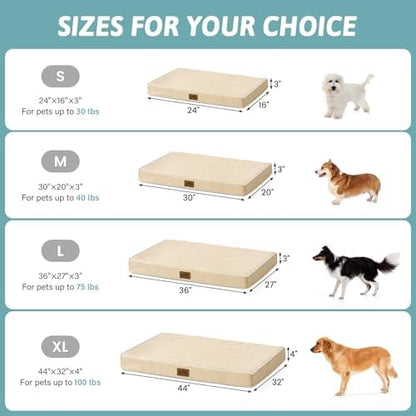 COZY KISS Cooling Orthopedic Dog Bed, Waterproof Lining - Image 4
