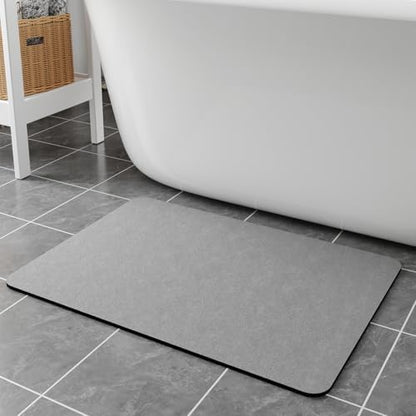 Bath Rugs 32x17-Diatomaceous Earth Stone Bath Mats by Earcu