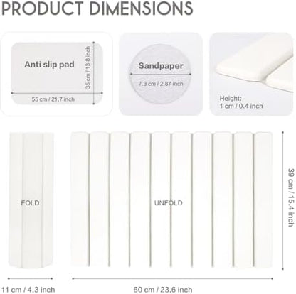 BoxedHome Stone Drying Mat for Kitchen Counter, Large Stone Drying Mat Foldable - Image 2