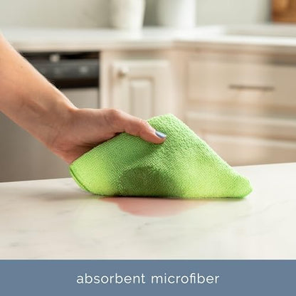 S&T INC. Microfiber Cleaning Cloth, 25 Pack, 11.5" x 11.5" - Image 2