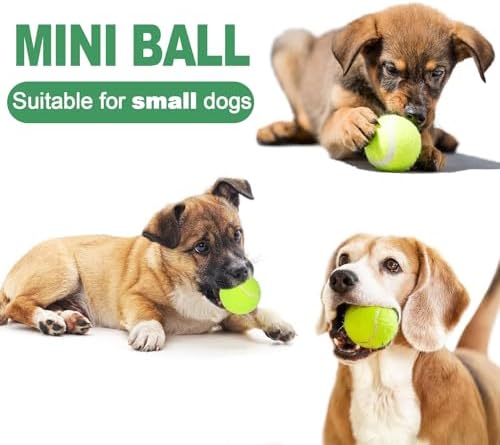 10 Pack 2-inch Dog Tennis Toys, Pet Play Balls, Refill - Image 3