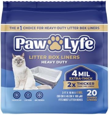 PawLyfe Jumbo Cat Litter Box Liners by PawLyfe