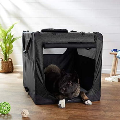 Amazon Basics Folding Portable Soft Pet Dog Crate Carrier Kennel - Image 5