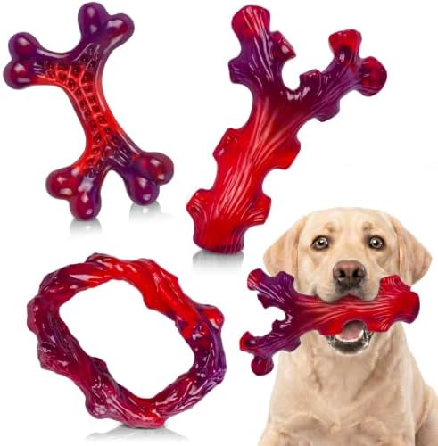 Frienhund 3 Pack Indestructible Dog Chew Bones by Frienhund