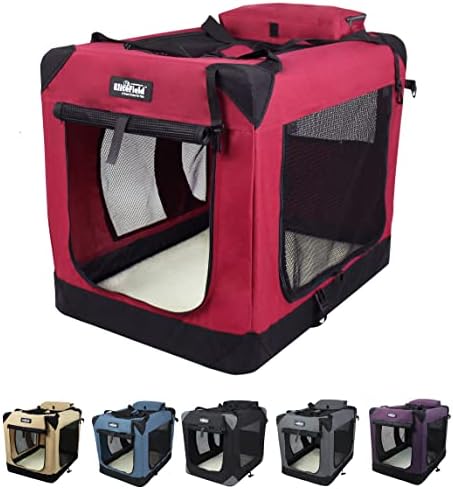 EliteField 3-Door Soft Dog Crate by EliteField