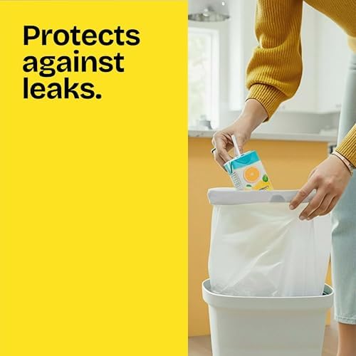 Glad Medium Drawstring Trash Bags, Rip and Tear Resistant, Fresh Clean Scented - Image 2
