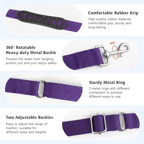 8.5ft Hands Free Dog Leash Adjustable - Image 5